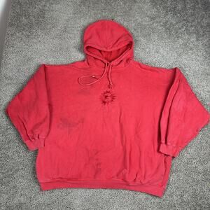 Vintage Gotcha Hoodie Sweatshirt Mens 3XL Embroidered Sun Logo Surf Pullover 90s